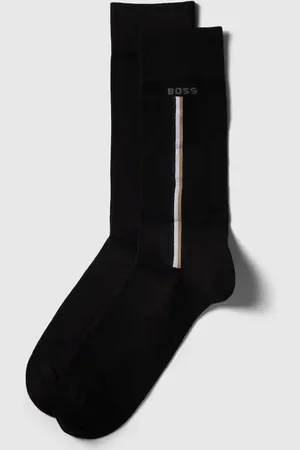 HUGO BOSS Socken mit Label-Print im 2er-Pack in , Größe 39-42