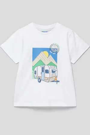 Mayoral T-Shirt mit Rundhalsausschnitt in , Größe 92