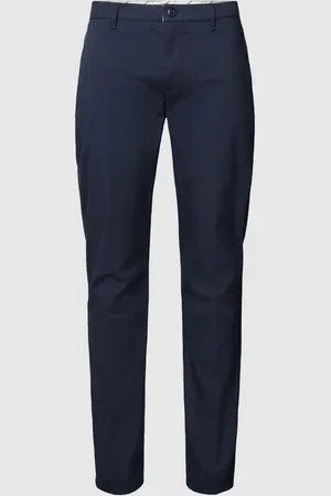 Alberto Slim Fit Chino mit seitlichen Eingrifftaschen Modell 