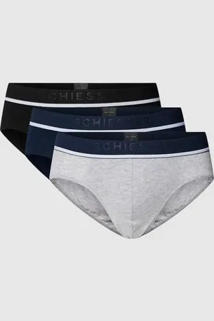 Schiesser Slip mit Label-Details Modell 