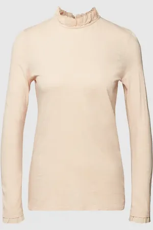 Rich & Royal Longsleeve mit Schlüsselloch-Ausschnitt in , Größe XS