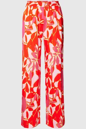 Smith and Soul Regular Fit Stoffhose mit Allover-Print in , Größe S