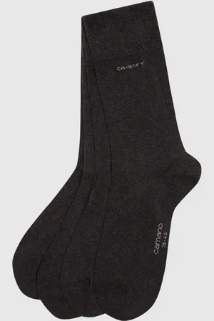 Camano Socken im unifarbenen Design im 4er-Pack in , Größe 39-42