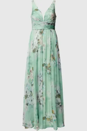 Mascara Abendkleid mit floralem Allover-Muster in , Größe 32