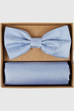 Prince BOWTIE Fliege und Einstecktuch im Set mit Webmuster in , Größe 1