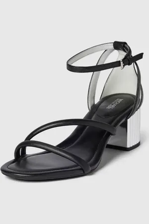 Michael Kors Sandalette aus Leder mit Blockabsatz Modell 