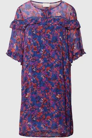 Atelier Rêve Minikleid aus Viskose mit Rüschenbesatz Modell 