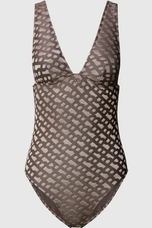 HUGO BOSS Badeanzug mit Allover-Muster Modell 