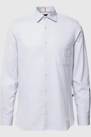 HUGO BOSS Regular Fit Freizeithemd mit Strukturmuster Modell 