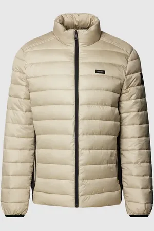 Calvin Klein Steppjacke mit Label-Patches in , Größe XL