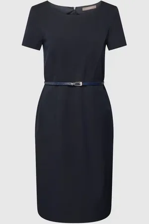 Christian Berg Kleid mit Rundhalsausschnitt in , Größe 42