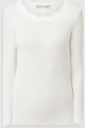 FRANSA Longsleeve in Ripp-Optik in , Größe XL