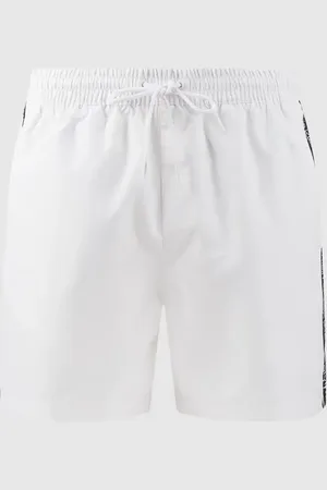 Calvin Klein Badehose mit Logo-Streifen in , Größe S