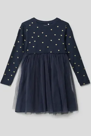 NAME IT Kleid mit Allover-Muster in , Größe 122
