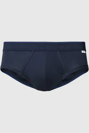 Schiesser Slip mit elastischem Logo-Bund Modell 