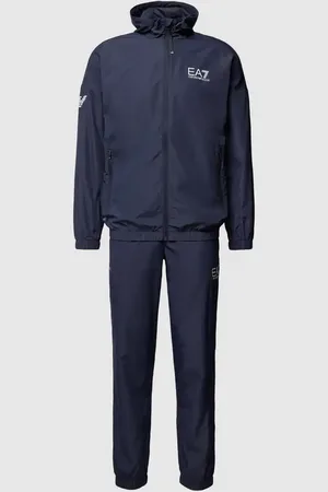 EA7 Sweatanzug mit Label-Print in , Größe XL