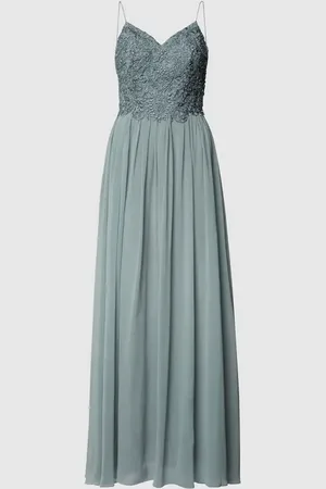 Laona Abendkleid mit floralen Stickereien und Zierperlen in , Größe 36
