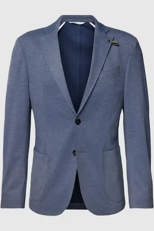 Baldessarini Slim Fit 2-Knopfsakko mit Anstecknadel Modell 