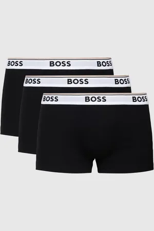 HUGO BOSS Trunks mit elastischem Logo-Bund im 3er-Pack in , Größe S