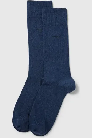 HUGO BOSS Socken mit Label-Print im 2er-Pack in , Größe 39-42