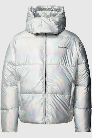 Pegador Steppjacke mit Label-Print in , Größe M