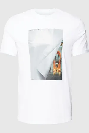 Armani Exchange T-Shirt mit Motiv-Print in , Größe XXL