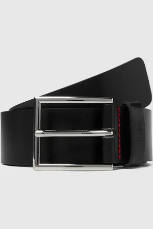 HUGO BOSS Ledergürtel mit Dornschließe in , Größe 85