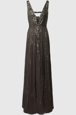 Lace & Beads Abendkleid mit Paillettenbesatz in , Größe XXS