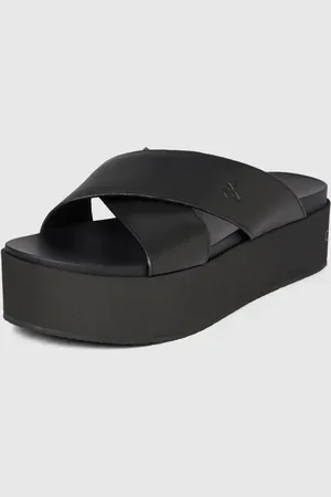 Calvin Klein Plateauschuhe aus echtem Leder in , Größe 41