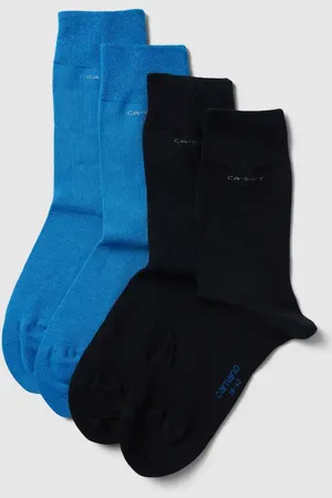 Camano Socken mit Label-Print im 4er-Pack in , Größe 39-42
