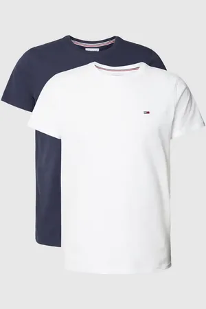 Tommy Hilfiger Slim Fit T-Shirt mit Label-Stitching im 2er-Pack in , Größe XL