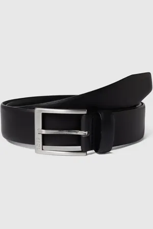 HUGO BOSS Gürtel mit Label-Prägung in , Größe 80