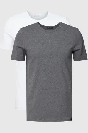 Hanro T-Shirt mit Label-Detail im 2er-Pack Modell 