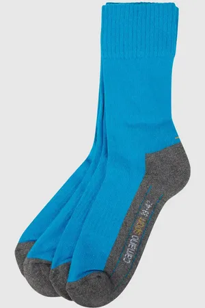 Camano Socken mit Label-Print im 4er-Pack in , Größe 43-46