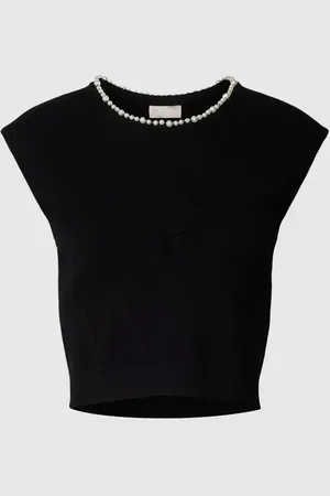 Liu Jo Strickshirt mit Ziersteinbesatz in , Größe XS