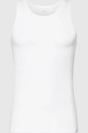 Schiesser Tanktop mit geripptem Rundhalsausschnitt Modell 