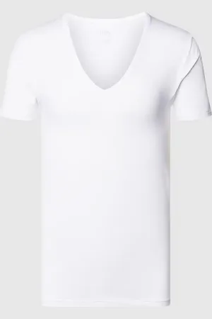 Mey Slim Fit T-Shirt mit V-Ausschnitt in , Größe L