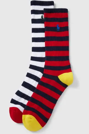 Ralph Lauren Socken mit Streifenmuster im 2er-Pack Modell 