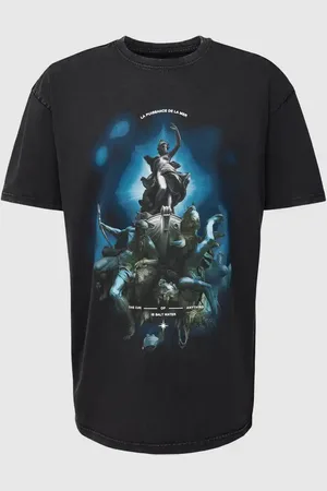 Mister Tee T-Shirt mit Motiv- und Statement-Print Modell 