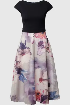 Swing Cocktailkleid mit floralem Muster in , Größe 44