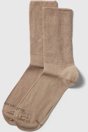 Camano Socken mit Label-Print im 2er-Pack in , Größe 39-42
