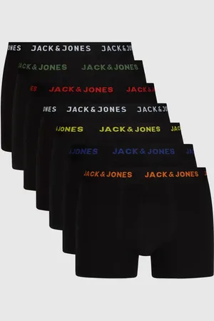 JACK & JONES Trunks mit Stretch-Anteil im 7er-Pack in , Größe S