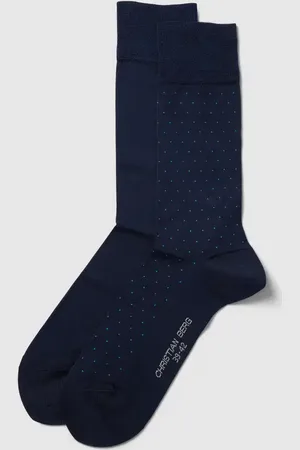 Christian Berg Socken mit Allover-Print im 2er-Pack in , Größe 39/42