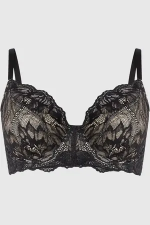Calvin Klein Bügel-BH aus floraler Spitze in , Größe 70A