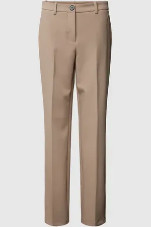Y.A.S Regular Fit Stoffhose im unifarbenen Design Modell 
