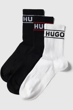 HUGO BOSS Socken im 3er-Pack mit Label-Detail Modell 