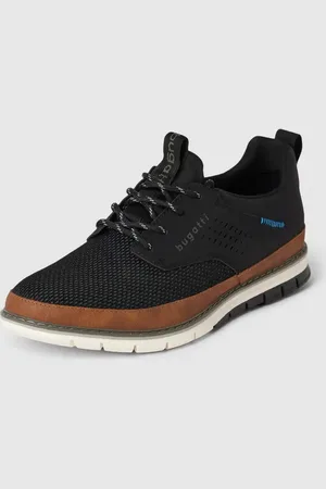 Bugatti Sneaker mit Label-Print Modell 