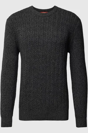 ESPRIT Strickpullover mit gerippten Abschlüssen in , Größe XL