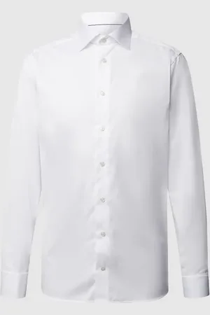 Eton Slim Fit Businesshemd aus Twill in , Größe 44