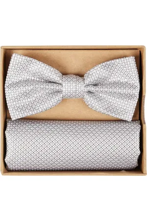 Prince BOWTIE Fliege und Einstecktuch im Set mit Webmuster in , Größe 1